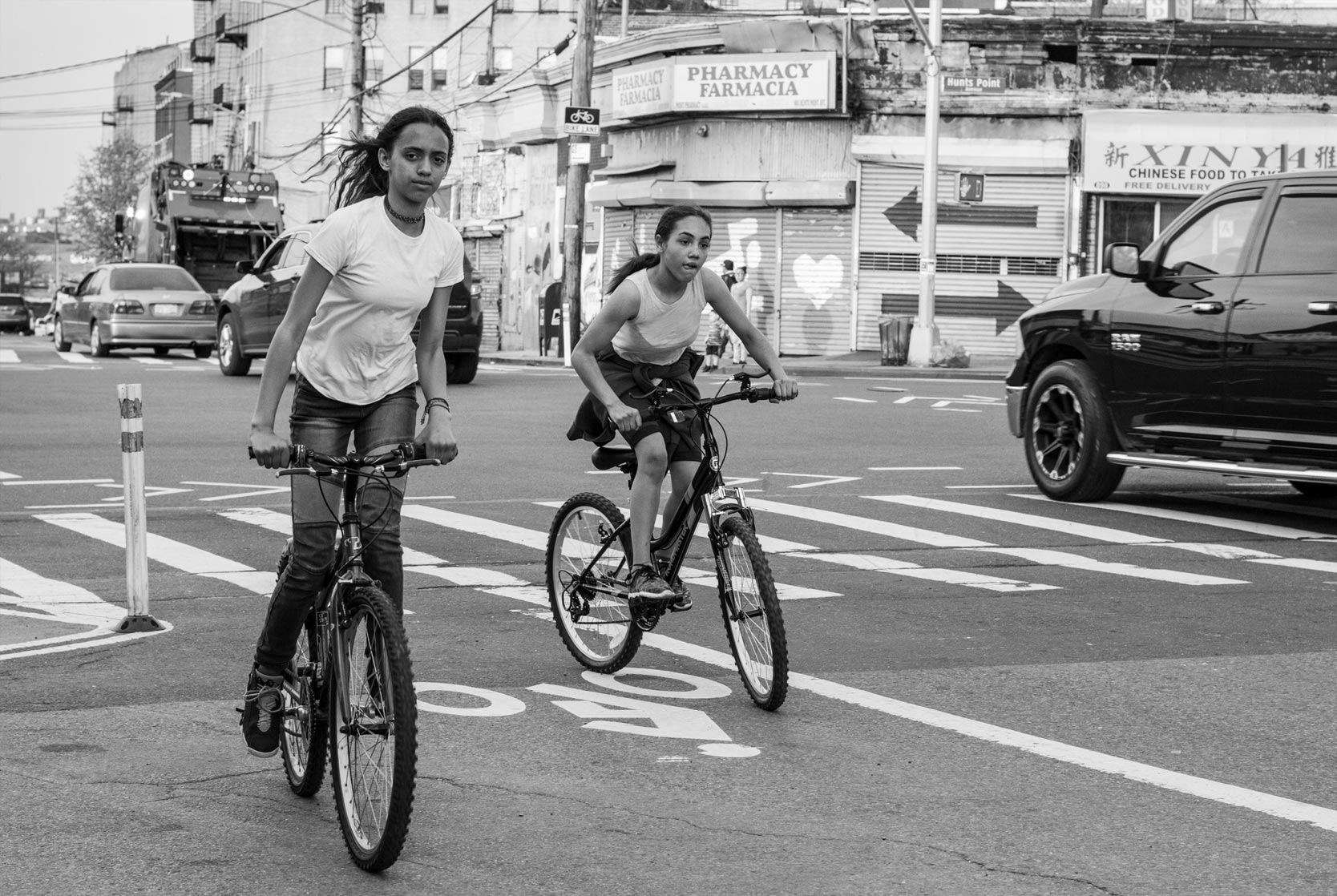 Girls Bike Life. Hunts Point, 2018.