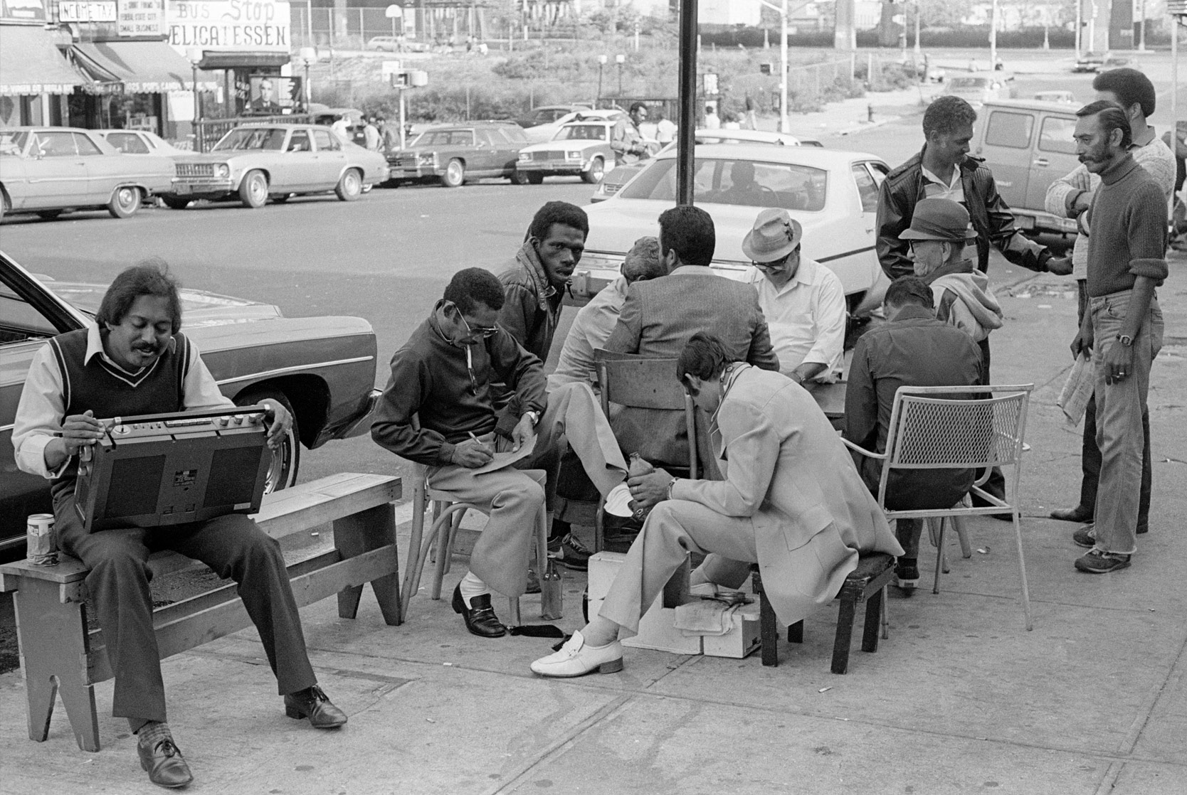 Men On Street.