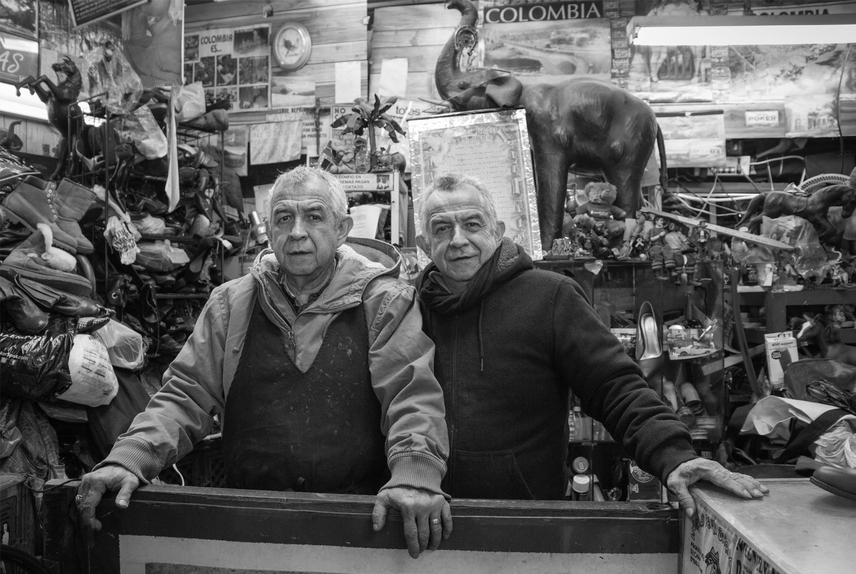 Twin Cobblers, Albert’s Shoe Repair, 2016.