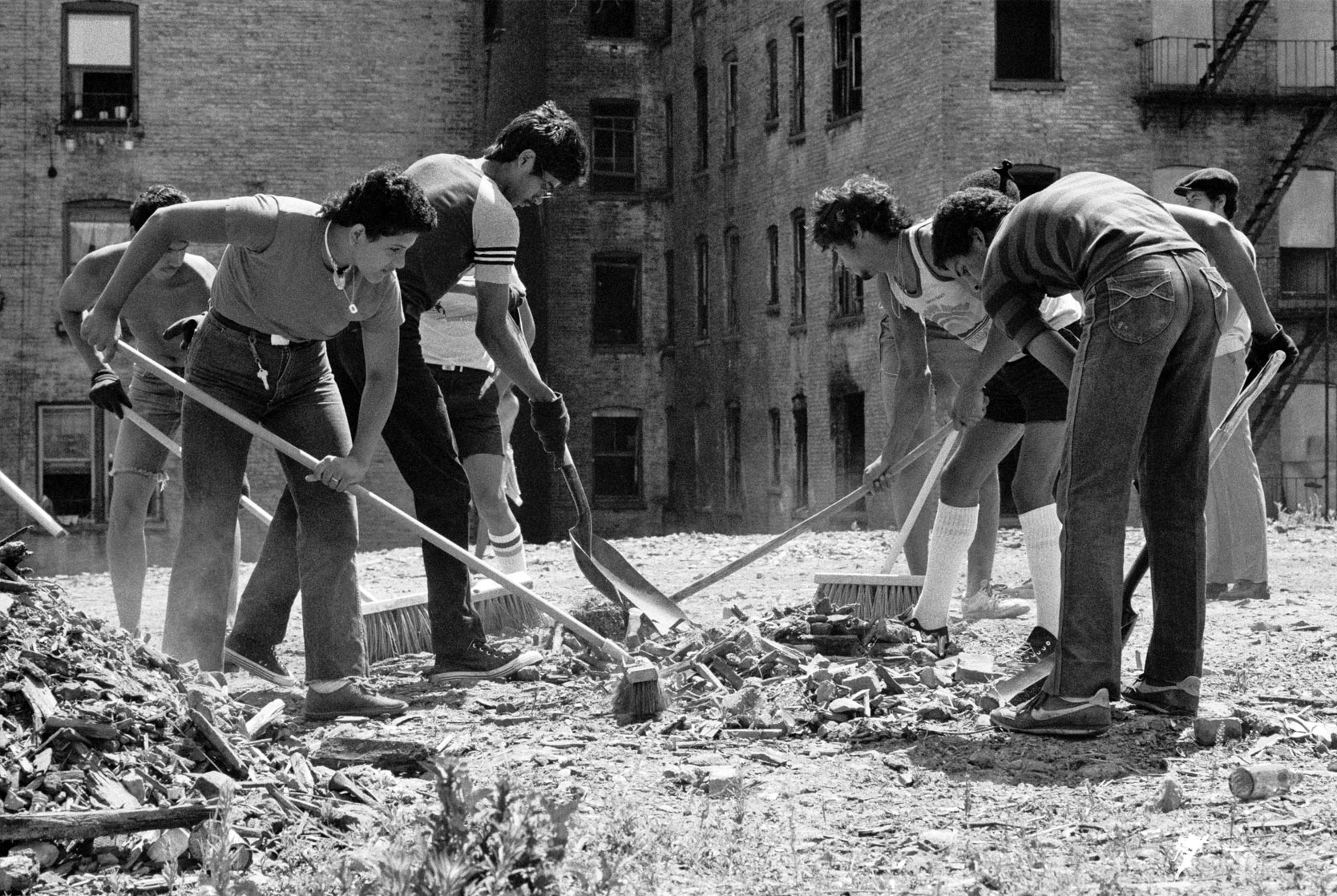 United Bronx Parents Lot Cleanup, 1978.